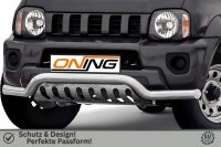 Frontbügel mit Unterfahrschutz für Suzuki Jimny FJ 2012-2018 70mm breit Gutachten