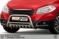 Frontbügel mit Unterfahrschutz für Suzuki SX4 S-Cross 2013-2016 60mm Gutachten