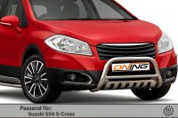 Frontbügel mit Unterfahrschutz für Suzuki SX4 S-Cross 2013-2016 60mm Gutachten
