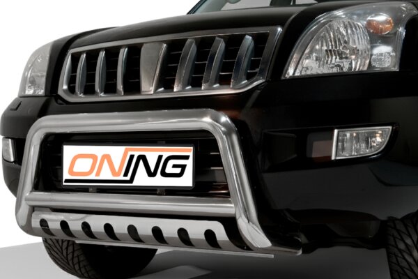 Frontbügel mit Unterfahrschutz für Toyota Land Cruiser J12 2002-2009 70mm Gutachten