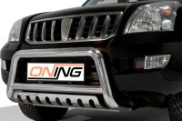Frontbügel mit Unterfahrschutz für Toyota Land Cruiser J12 2002-2009 70mm Gutachten