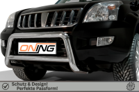 Frontbügel mit Querstreben für Toyota Land Cruiser J12 2002-2009 70mm Gutachten