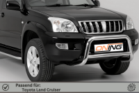 Frontbügel mit Querstreben für Toyota Land Cruiser J12 2002-2009 70mm Gutachten