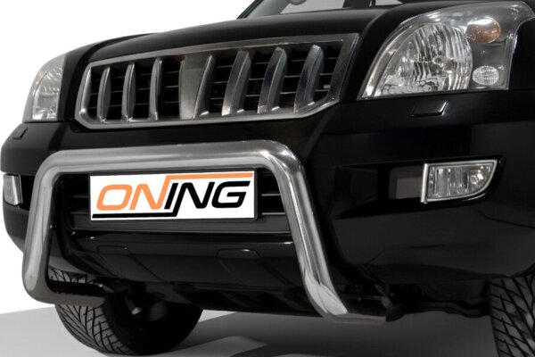 Frontbügel für Toyota Land Cruiser J12 2002-2009 70mm Frontschutzbügel Gutachten
