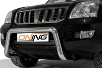 Frontbügel für Toyota Land Cruiser J12 2002-2009 70mm Frontschutzbügel Gutachten