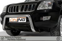 Frontbügel für Toyota Land Cruiser J12 2002-2009 70mm Frontschutzbügel Gutachten