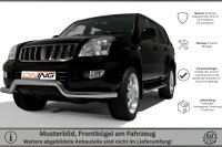 Frontbügel für Toyota Land Cruiser J12 2002-2009 76mm breit Edelstahl Gutachten