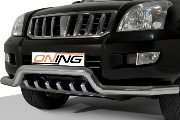 Frontbügel Unterbodenschutz für Toyota Land Cruiser J12 02-09 76mm breit Gutachten