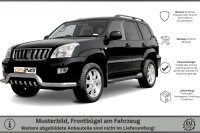 Frontbügel Unterbodenschutz für Toyota Land Cruiser J12 02-09 76mm breit Gutachten