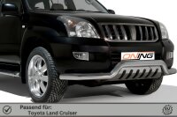 Frontbügel Unterfahrschutz für Toyota Land Cruiser J12 2002-2009 76mm breit
