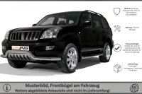 Frontbügel Unterfahrschutz für Toyota Land Cruiser J12 2002-2009 76mm breit