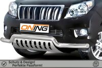 Frontbügel Unterfahrschutz für Toyota Land Cruiser J15 2010-2013 70mm breit Gutachten