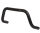 Frontbügel Edelstahl schwarz für Isuzu D-Max 2007 - 2011 76mm mit Gutachten