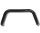 Frontbügel Edelstahl schwarz für Isuzu D-Max 2007 - 2011 76mm mit Gutachten