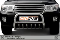 Frontbügel Unterbodenschutz für Toyota Land Cruiser V8 J20 2012- 70mm Gutachten