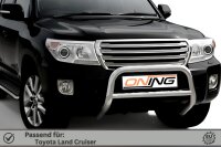 Frontbügel mit Querstreben für Toyota Land Cruiser V8 J20 2012- 70mm Gutachten