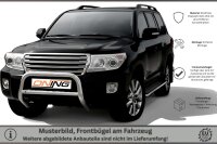 Frontbügel mit Querstreben für Toyota Land Cruiser V8 J20 2012- 70mm Gutachten