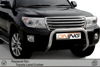 Frontbügel für Toyota Land Cruiser V8 J20 2012- 70mm Frontschutzbügel Gutachten