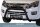 Frontbügel Edelstahl schwarz für Isuzu D-Max 2012-2016 Ø76mm mit Gutachten
