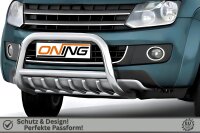 Frontbügel mit Unterbodenschutz für VW Amarok 2H 2010- 70mm Edelstahl Gutachten