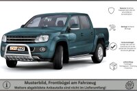 Frontbügel mit Unterbodenschutz für VW Amarok 2H 2010- 70mm Edelstahl Gutachten