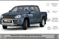 Frontbügel mit Unterfahrschutz für VW Amarok 2H 2010- 70mm Edelstahl Gutachten