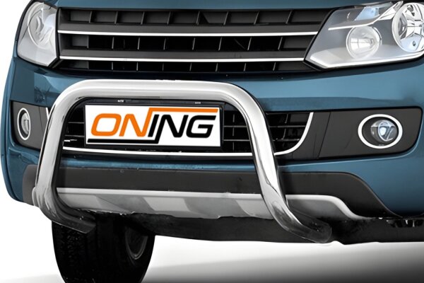 Frontbügel für VW Amarok 2H 2010-2016 70mm Frontschutzbügel Gutachten Edelstahl