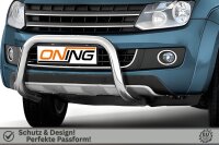 Frontbügel für VW Amarok 2H 2010-2016 70mm Frontschutzbügel Gutachten Edelstahl