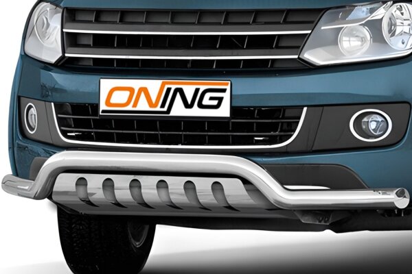 Frontbügel mit Unterfahrschutz für VW Amarok 2H 2010- 70mm breit Gutachten