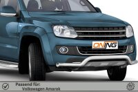 Frontbügel für VW Amarok 2H 2010- 70mm breit Frontschutzbügel Gutachten