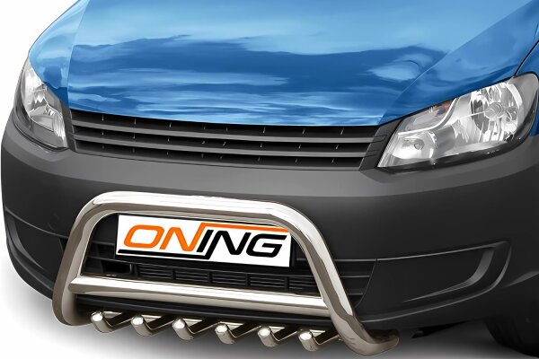 Frontbügel mit Unterbodenschutz für VW Caddy 2K SA 2010-2020 70mm Gutachten