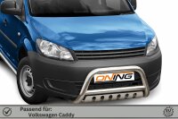 Frontbügel mit Unterfahrschutz für VW Caddy III Kombi 2011-2015 70mm Gutachten