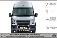 Frontbügel mit Unterfahrschutz für VW Crafter 2E 2006-2017 70mm Gutachten