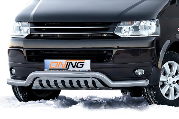 Frontbügel Unterfahrschutz für VW T5 2003-2015 70mm breit Gutachten