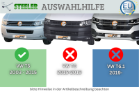 Frontbügel Unterfahrschutz für VW T5 2003-2015 70mm breit Gutachten
