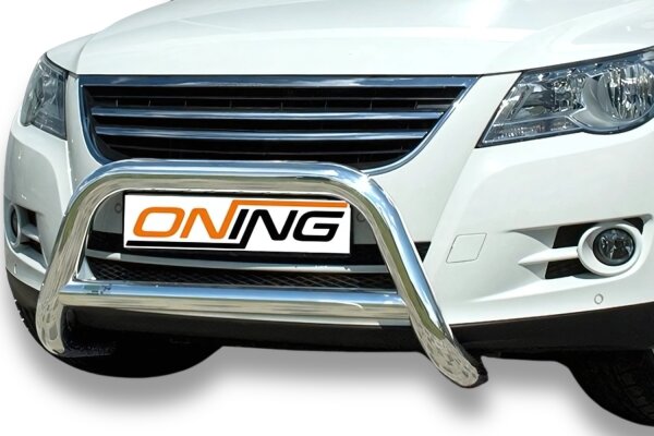 Frontbügel mit Querstreben für VW Tiguan 5N 2007-2016 70mm Edelstahl Gutachten