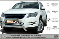 Frontbügel mit Querstreben für VW Tiguan 5N 2007-2016 70mm Edelstahl Gutachten