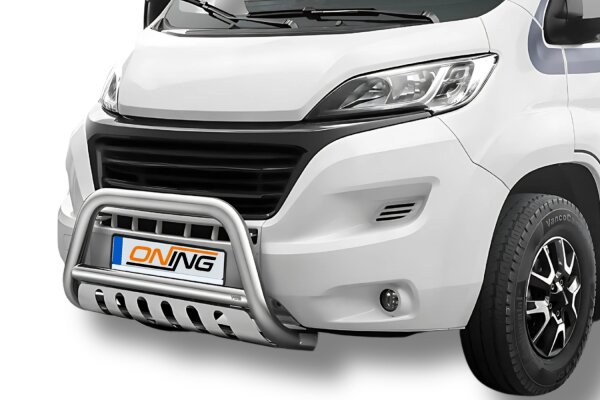 Frontbügel mit Unterbodenschutz für Fiat Ducato MAXI Camper 2006-2024 70mm Gutachten