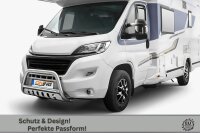 Frontbügel mit Unterbodenschutz für Fiat Ducato MAXI Camper 2006-2024 70mm Gutachten