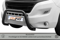 Frontschutzbügel SCHWARZ für Fiat Ducato Camper...