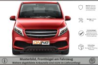 Frontbügel Unterfahrschutz für Mercedes V-Klasse W447 2019-2024 SCHWARZ 70mm breit