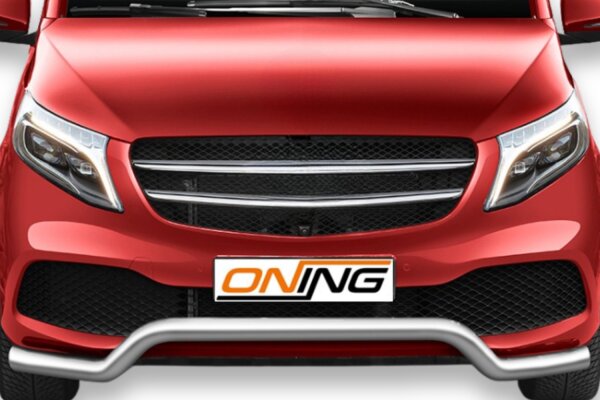Frontbügel für Mercedes V-Klasse W447 2019-2024 70mm breit Frontschutzbügel Gutachten