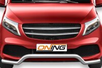 Frontbügel für Mercedes V-Klasse W447 2019-2024 70mm breit Frontschutzbügel Gutachten