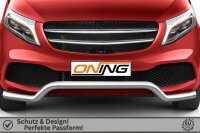 Frontbügel für Mercedes V-Klasse W447 2019-2024 70mm breit Frontschutzbügel Gutachten