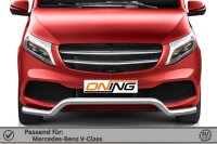 Frontbügel für Mercedes V-Klasse W447 2019-2024 70mm breit Frontschutzbügel Gutachten