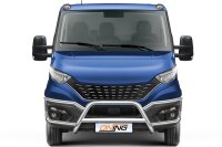Frontbügel mit Querstreben für Iveco Daily 2019-2024 Ø70mm Edelstahl Gutachten