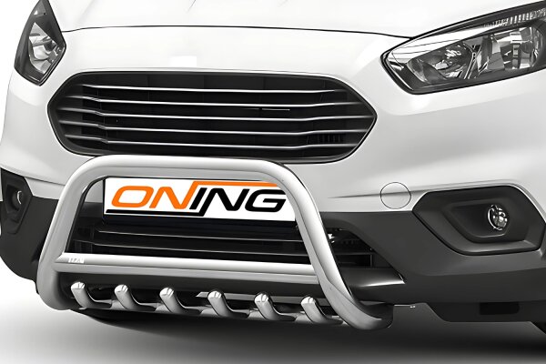 Frontbügel Unterbodenschutz für Ford Transit Courier 2018- 60mm Gutachten