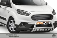 Frontbügel mit Unterfahrschutz für Ford Transit Courier 2018- 60mm Gutachten