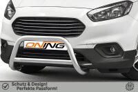 Frontbügel mit Querstreben für Ford Transit Courier 2018- Gutachten