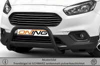 Frontbügel mit Querstreben für Ford Transit Courier 2018- SCHWARZ Gutachten